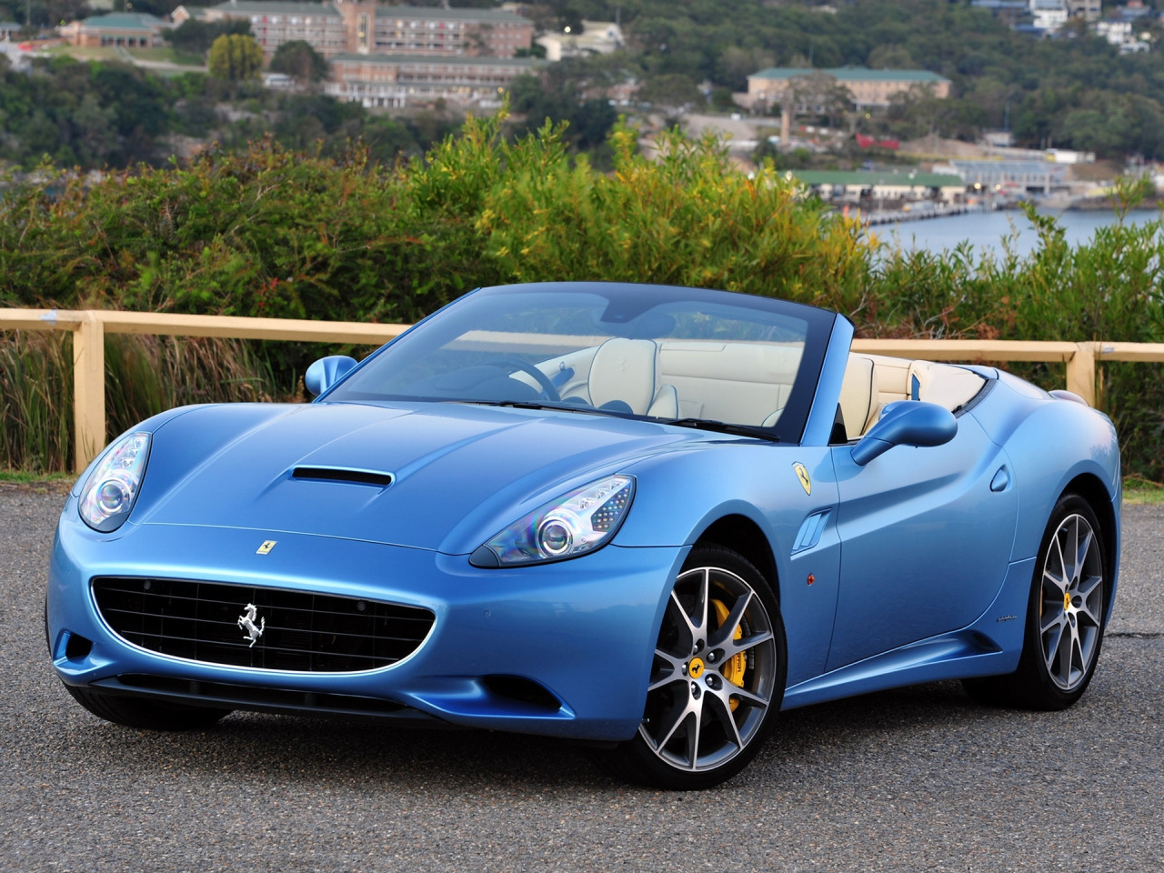 ...Car, Beautiful, Blue, Wallpapers, Beautiful, Ferrari California, Blue, C...
