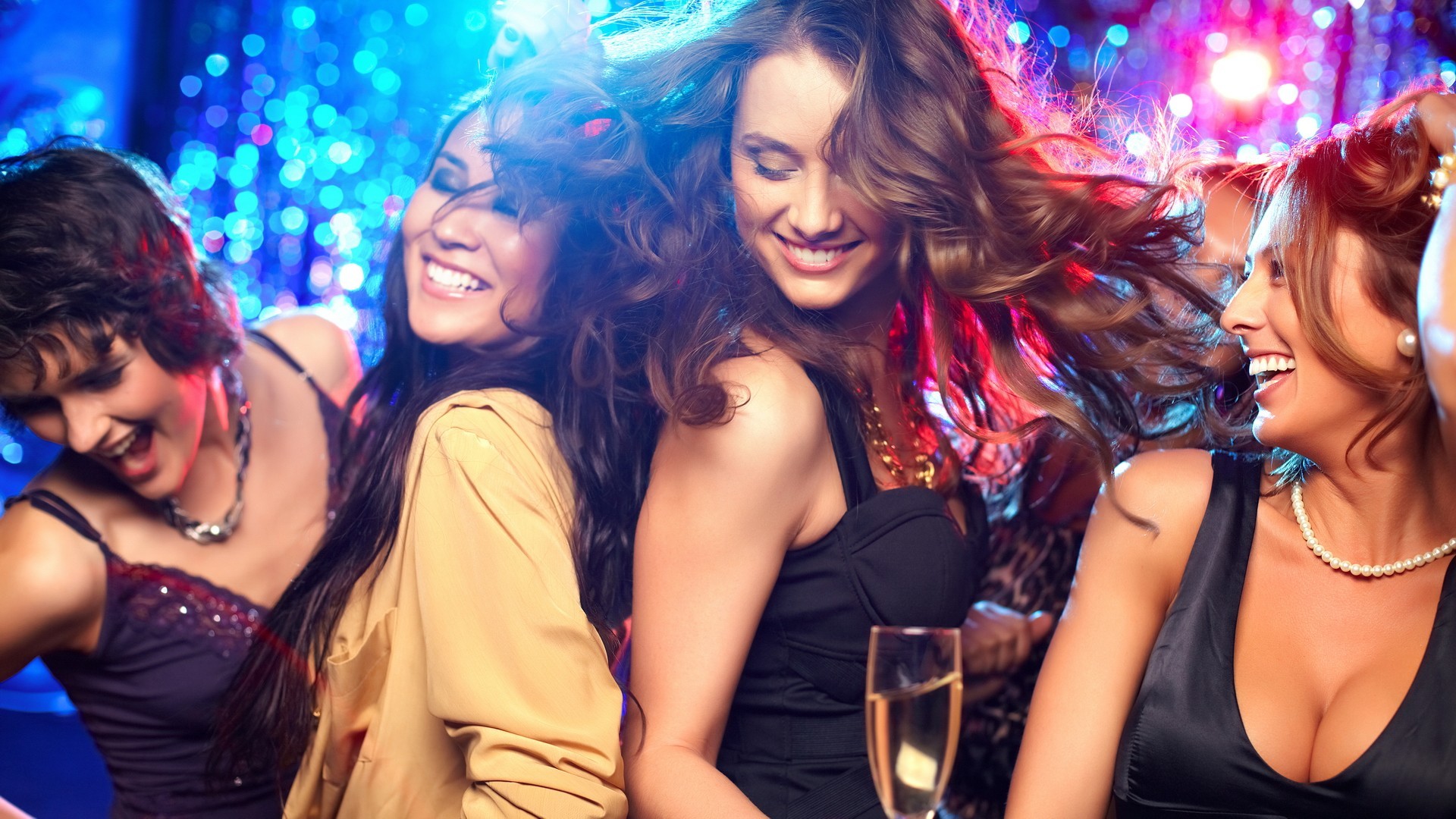 Download wallpaper girls, party, fun, dance, section mood in resolution 192...