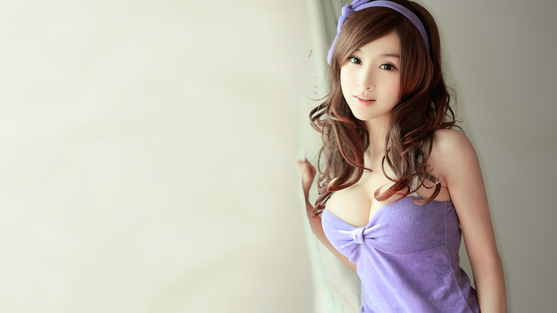 Download wallpaper chest, Japanese, Asian, section girls in resolution 1920...