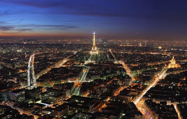 Picture city, tower, Paris