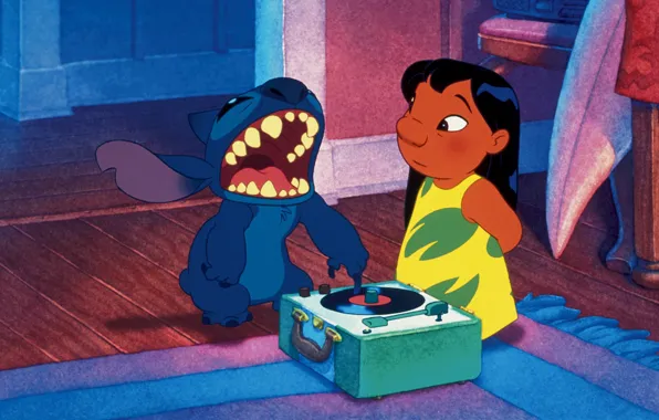 Wallpaper blue, freak, I love it, lilo and stitch, stitch, stitch, Lil,  lilo&stitch images for desktop, section разное - download