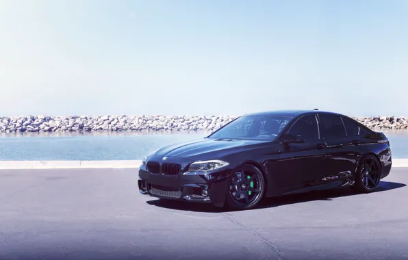 Picture BMW, Black, Tuning, F10, 550, Concept One