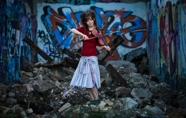 Picture girl, violin, violin, Lindsey Stirling, Lindsey Stirling, violinist
