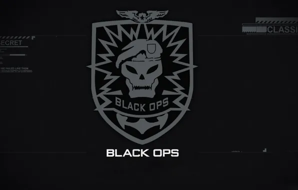 Picture skull, Call of Duty, takes, CoD, Black Ops