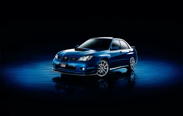 Picture Subaru, Impreza, WRX, black background, Subaru, Impreza