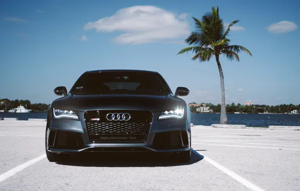 Picture Audi, parking, RS7