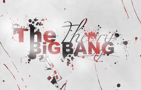Picture background, the inscription, texture, the series, the big Bang theory, big bang theory