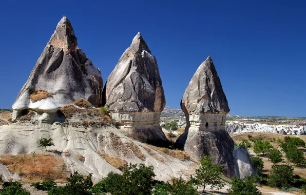 Picture mountains, nature, rocks, Turkey, Cappadocia