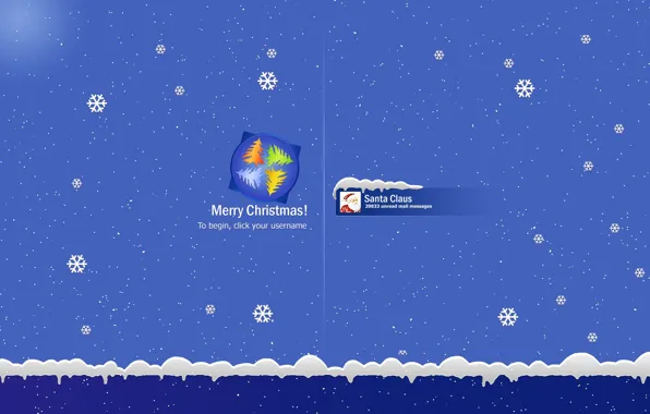 Picture SNOW, YEAR, LOGO, NEW, SNOWFLAKES, SAVER, CHRISTMAS
