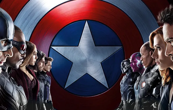 Picture Scarlett Johansson, Vision, Iron Man, Falcon, Captain America, Black Widow, Robert Downey Jr., MARVEL, Hawkeye, …