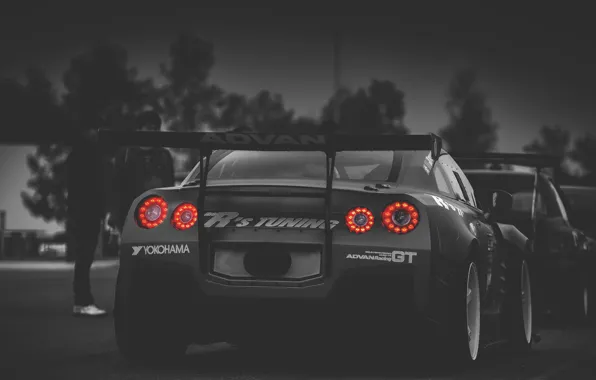 Picture tuning, GTR, Nissan, back