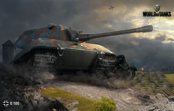Picture WoT, Camouflage, World of Tanks, World Of Tanks, Wargaming Net, German Heavy Tank, E 100