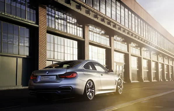 Picture Concept, BMW, Boomer, The concept, Light, Silver, The building, Blik, Coupe, 4 Series