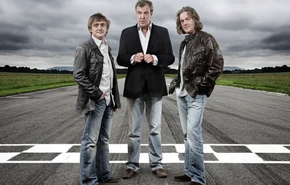 Picture Jeremy Clarkson, Richard Hammond James May, Top Gear