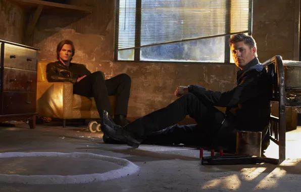 Picture Supernatural, series, Sam, Dean, The winchesters, promo
