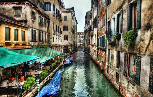 Picture street, building, home, Italy, Venice, channel, cafe, the bridge, Italy, bridge, water, street, Venice, Italia, …