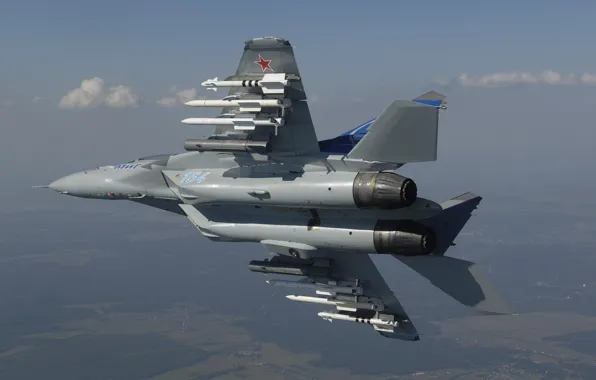 Picture the sky, fighter, turn, the plane, The MiG-35