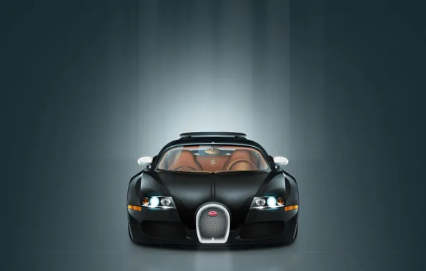 Picture minimalism, vector, Bugatti
