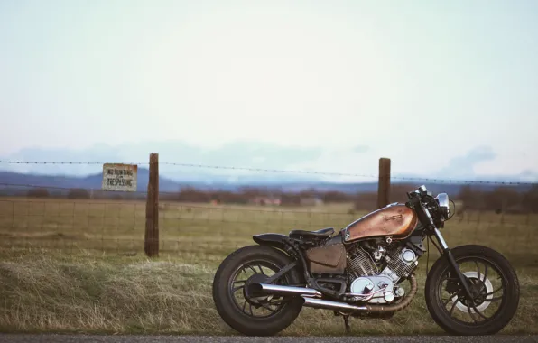 Picture design, motorcycle, bike, Bobber, XV 750