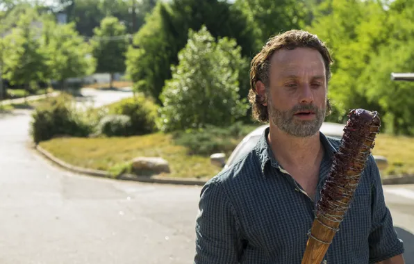 Picture The Walking Dead, Rick Grimes, Andrew Lincoln, Season 7