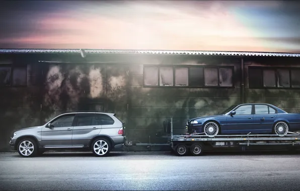 Picture BMW, classic, bmw x5, bmw e38, 750il