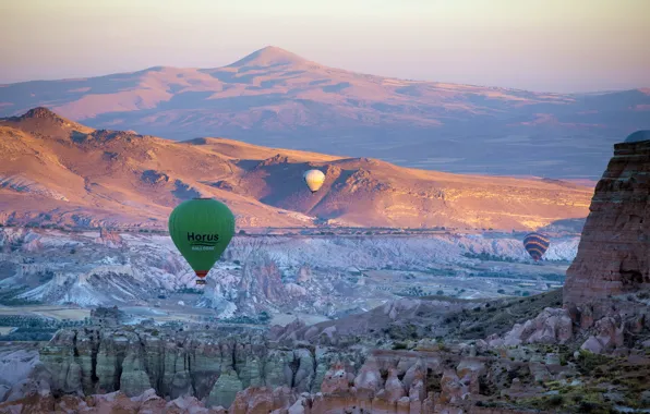 Picture sport, Cappadocia, travel, Hot ballons