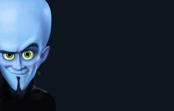 Picture blue, look, megamind