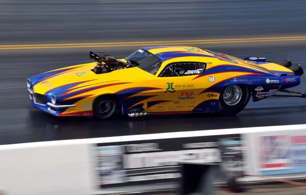 Picture style, race, speed, track, airbrushing, muscle car, motor, drag racing