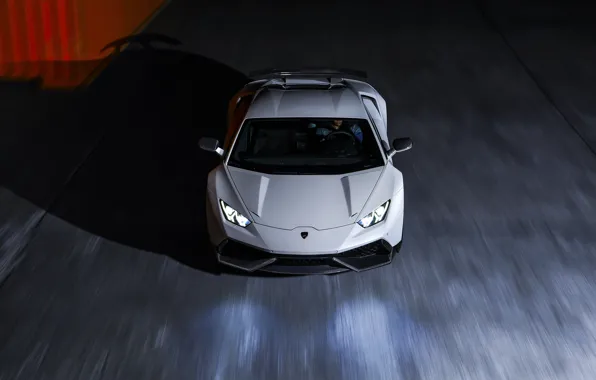 Picture Lamborghini, Front, White, Supercar, Novitec, Torado, Huracan, LP640-4