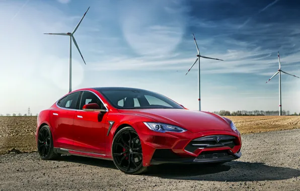 Picture Tesla, Model S, Tesla, electric car, 2015, Larte Design, Elizabeth