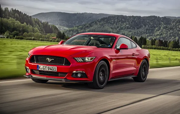 Picture Mustang, Ford, Mustang, Ford, Fastback, 2015, EU-spec