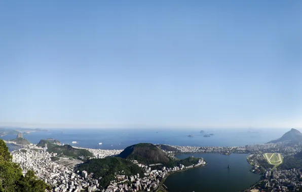 Picture the sky, the city, Brazil, rio de janeiro, Rio