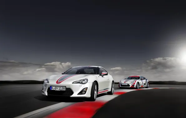Picture Auto, Turn, Toyota, Toyota, GT86, In Motion, Two, GT 86, Cup Edition
