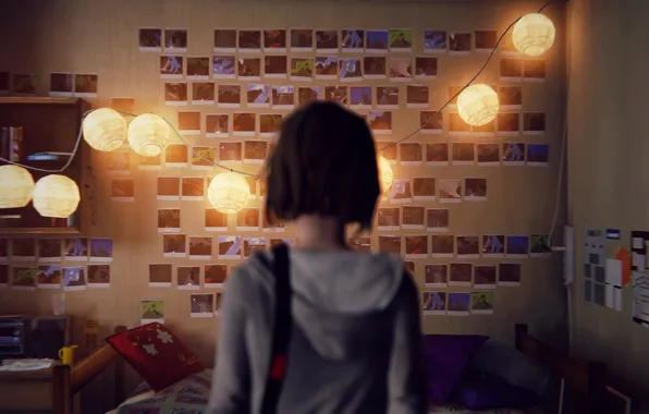 Picture Girl, Photo, The game, Light, Room, Life is Strange
