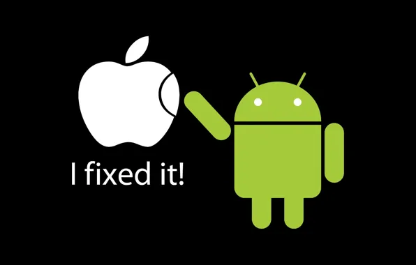 Picture apple, Apple, Android, android, fixed it, fixed