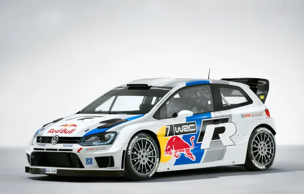Picture volkswagen, rally, wrc, polo, red bull, 2013