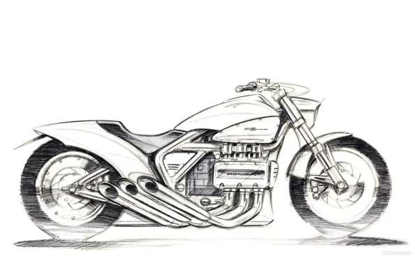 Picture motorcycles, Moto, Honda, moto, motorcycle, motorbike, Rune 2004, Rune, Cruiser - Standard