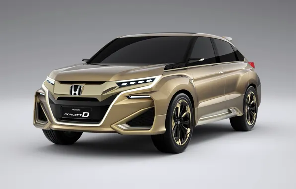 Picture the concept, Honda, Honda, 2015, Concept D