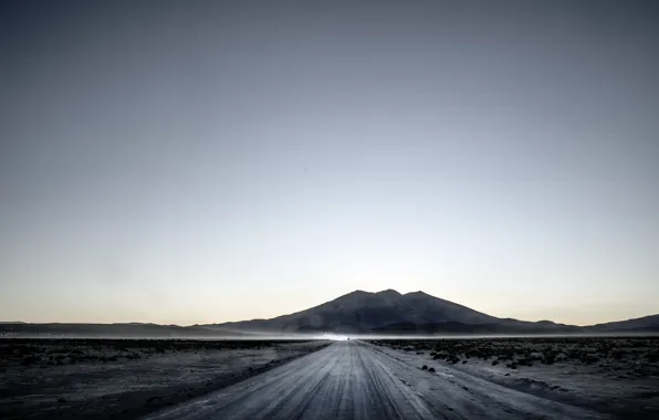 Picture desert, Altiplano, Bolivia