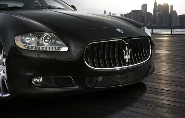 Picture Maserati, logo, grille, Maserati