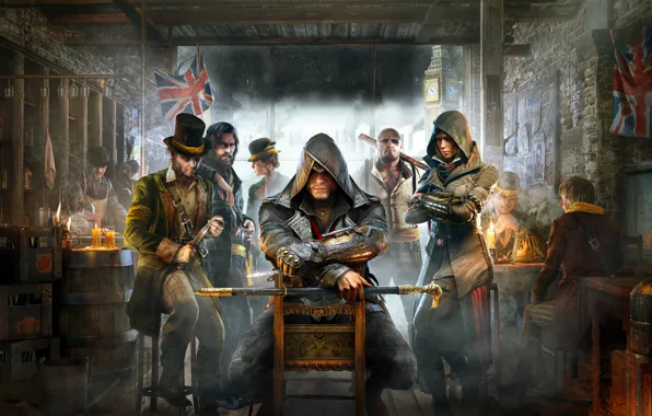 Picture London, killer, character, Syndicate, tavern, Assassin's Creed, Assassin's Creed: Syndicate, Jacob Fry, Jacob Frye