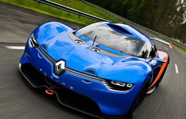 Picture auto, Concept, the concept, Renault, the front, Alpine, A110-50