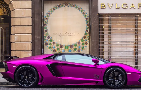 Picture Lamborghini, Lamborghini, supercar, sports car, London, Aventador, purple, aventador, Luxury, LP760-4