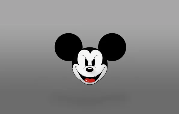 Wallpaper Disney, Mickey Mouse, Mickey Mouse, evil Mickey images for  desktop, section минимализм - download