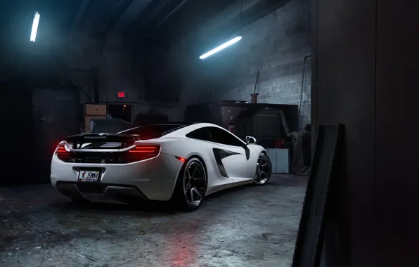 Picture McLaren, MP4-12C, Tuning, Supercars, Wheels, Rear, ADV.1, Ligth, ADV6 TS