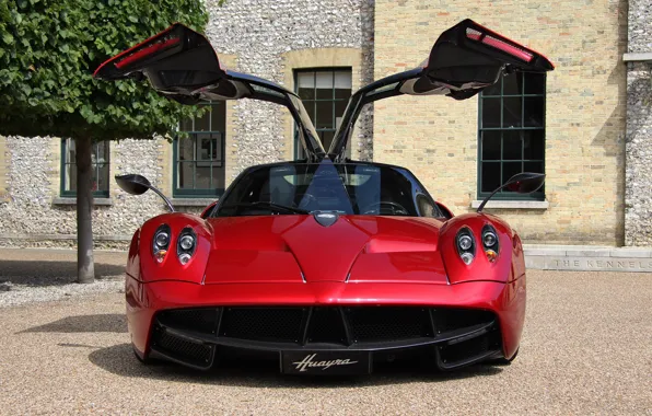 Picture red, supercar, red, Pagani, supercar, Pagani, wire, to huayr