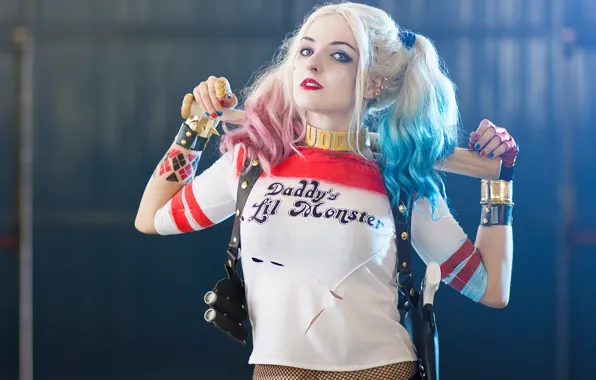 Picture Harley Quinn, Harley Quinn, Cosplay, Warner Bros, Cosplay, Suicide Squad, the villain, Suicide squad