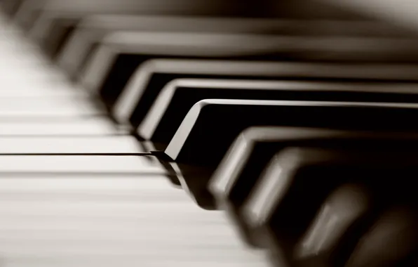 Picture macro, keys, button, photos, piano, musical instruments