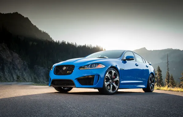 Picture Jaguar, Blue, XFR-S