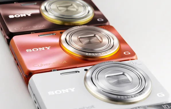 Picture Sony, model, color, Cameras